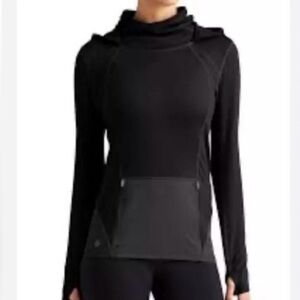 Athleta Plush Tech Hoodie 3.0 Black